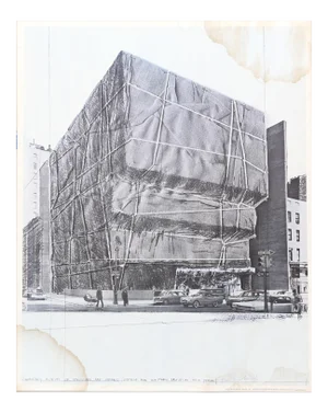 Whitney Museum Wrapped by Christo