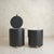 Mid 20th Century Black Dilly Dally Vanity Table + Stool Attributed to Luigi Massoni for Poltrona Frau, 1968 For Sale - Image 5 of 11