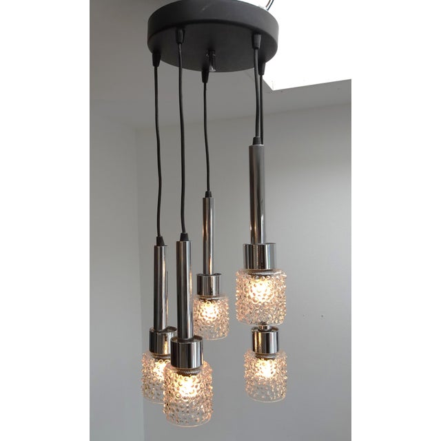 Vintage Cascade Ceiling Lamp, 1970s For Sale - Image 16 of 17