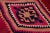 Textile Mid-20th Century Turkish Kilim Red Handmade Tribal Wool Rug For Sale - Image 7 of 8