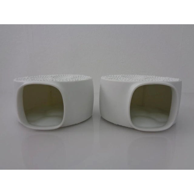 Mid-Century Op Art Vases by Manfred Frey for Kaiser, 1960s, Set of 2 For Sale - Image 10 of 13