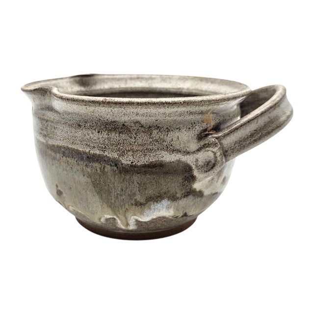 California Studio Pottery Batter Bowl With Pour Spout — Signed “Margie,” 1980 7.5" For Sale - Image 12 of 14