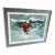 1980s Mark King "Powder Skier" Hand Signed Art Serigraph Limited 247/325, Framed For Sale