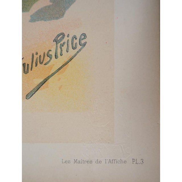 Julius Mendes Price, An Artist’s Model, 1895, Original Lithograph For Sale - Image 6 of 9