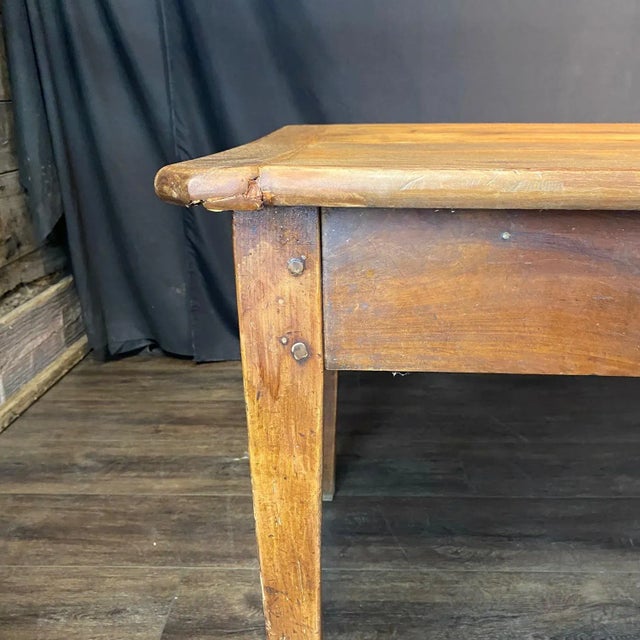 Antique Country French Farmhouse Dining Table From Provence For Sale - Image 12 of 14