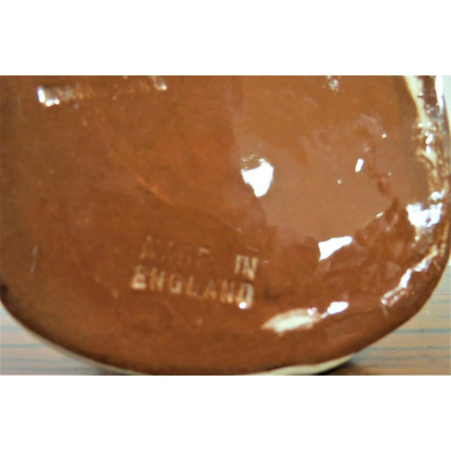 Ceramic Vintage English Character Large Toby Jug or Toby Pitcher For Sale - Image 7 of 12