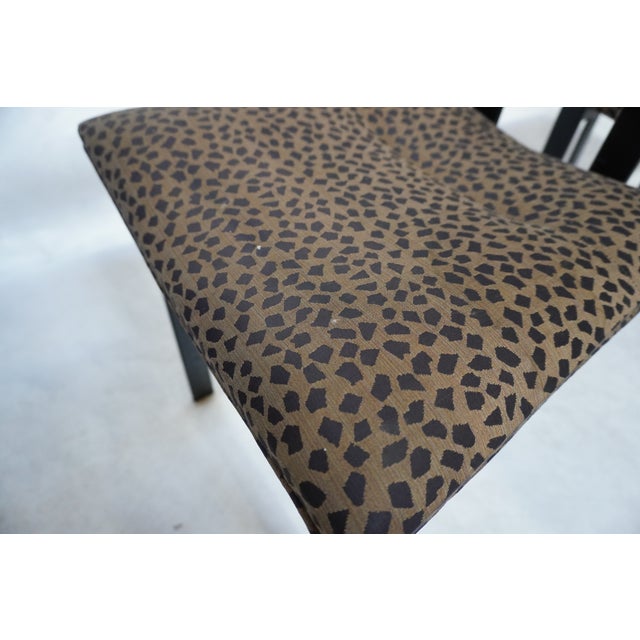 Mid 20th Century Set of Skinny Back Postmodern Dining Chairs in the Style of Maurizio Cattelan For Sale - Image 13 of 18