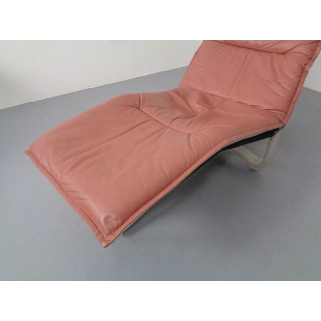 Leather Lounger by Ingmar Relling for Westnofa, Norway, 1970s For Sale - Image 14 of 18
