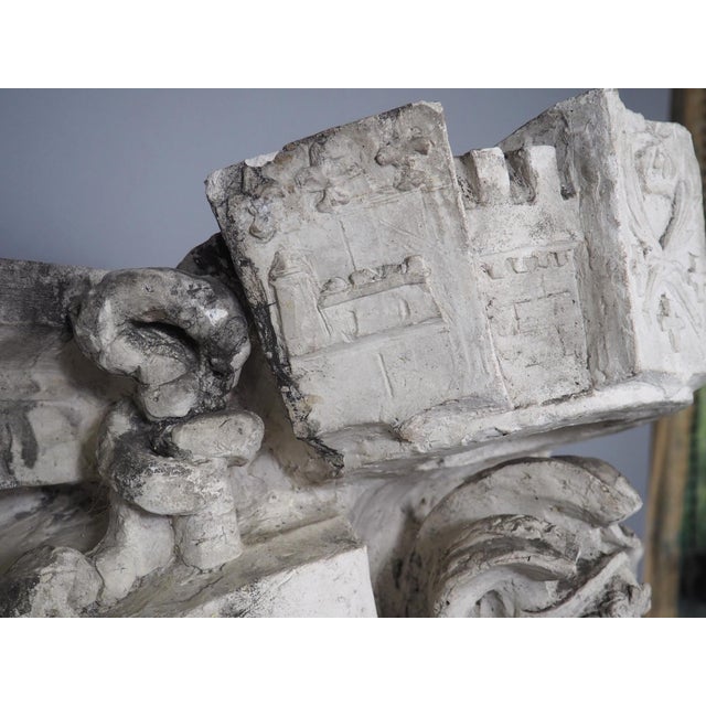 19th C. Plaster Allegorical Personification of the City of Saint-Étienne, France For Sale - Image 13 of 18