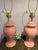 1980s Postmodern Mauve Pink Table Lamps - a Pair For Sale In New York - Image 6 of 7