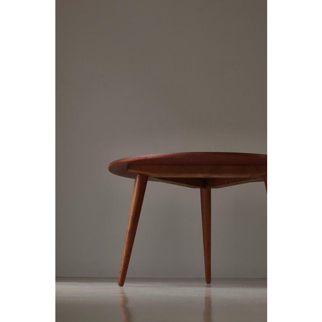 Andreas Tuck Danish Modern Model AT-8 Table by Hans J. Wegner for Andreas Tuck, Denmark, 1960s For Sale - Image 4 of 15
