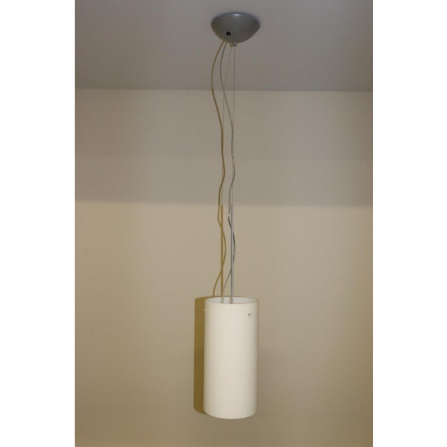 Aureliano Toso Mid-Century Modern Pendant Lamp White Murano Glass For Sale - Image 13 of 13