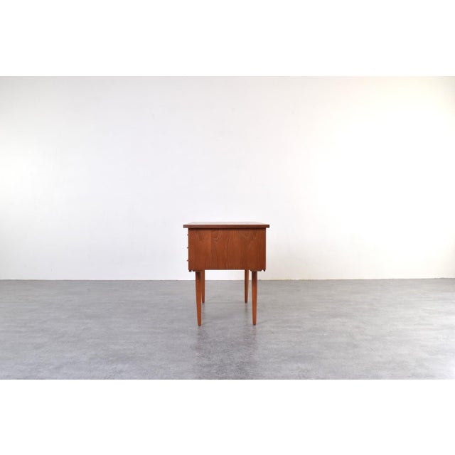 Mid-Century Modern Danish Teak Desk, 1960s For Sale - Image 10 of 18