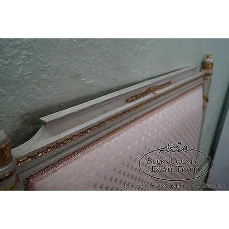 Beacon Hill Beacon Hill Vintage French Louis XV Style Single Headboard For Sale - Image 4 of 13