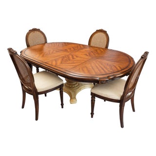 ​Vintage Raymond Sobota for Century Furniture Chandelette Oak Starburst Dining Set, 1969–1971 For Sale