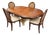 ​Vintage Raymond Sobota for Century Furniture Chandelette Oak Starburst Dining Set, 1969–1971 For Sale