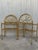 Mid-Century Modern Italian Faux Bamboo Gilt Metal Night Stands With Smoked Glass - A Pair For Sale In Miami - Image 6 of 11
