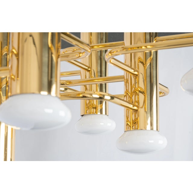 Mid-Century Chandelier by Sciolari, 1970s For Sale - Image 9 of 12