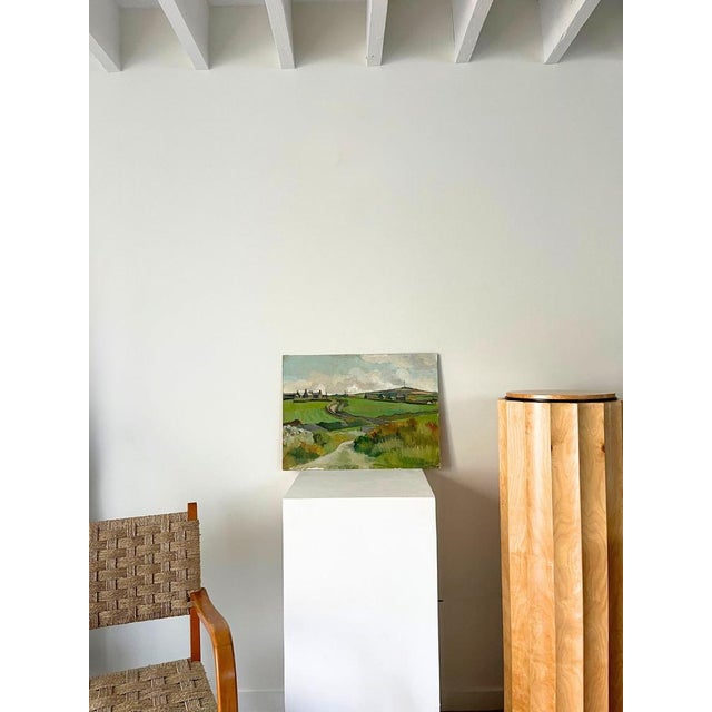 Contemporary British Artist, Path to Botallack, Penwith, Cornwall, Oil on Board, 20th Century For Sale - Image 3 of 5