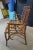 Mid 20th Century Vintage Rustic Bamboo Rattan Bentwood Adirondack Tree Branch Bench Settee For Sale - Image 6 of 12