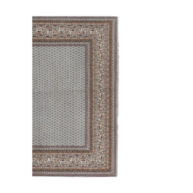 1960s Vintage Square Caucasian Rug 7'10'' X 8'3'' For Sale - Image 4 of 13