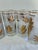 Vintage Mid 20th Century Cocktail Glasses by Libbey With Gold Leaf Design - Set of 5 For Sale In Oklahoma City - Image 6 of 12