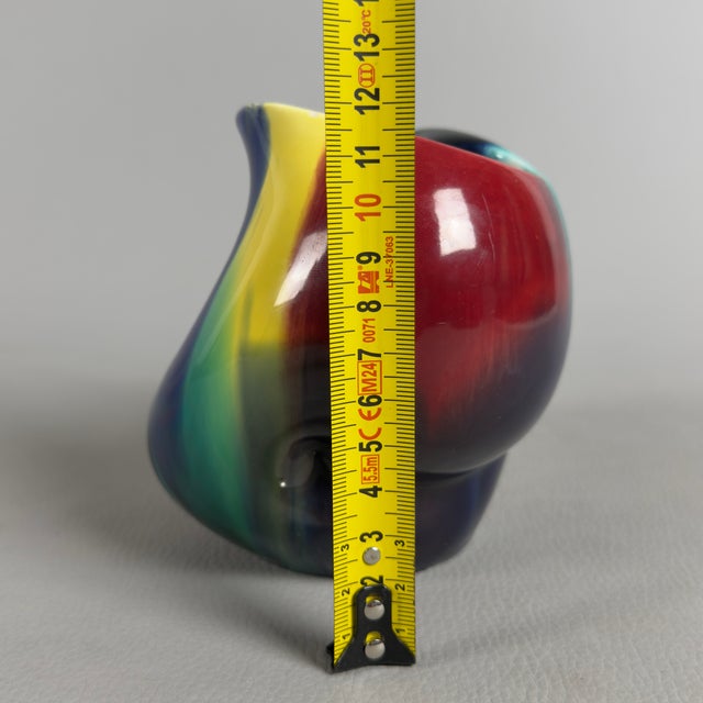 Vintage Ceramic Vase by Camillo Ghigo, 1970s For Sale - Image 13 of 14