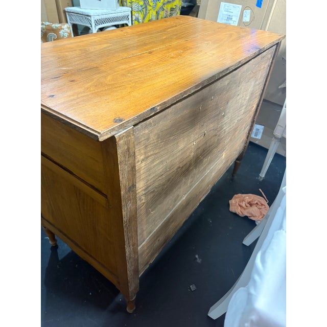 19th Century French Louis XVI Style Three Drawer Chest For Sale - Image 13 of 13