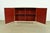 1990s Barbara Barry for Baker Furniture Diamond Silver Leaf Cabinet or Credenza For Sale - Image 5 of 13