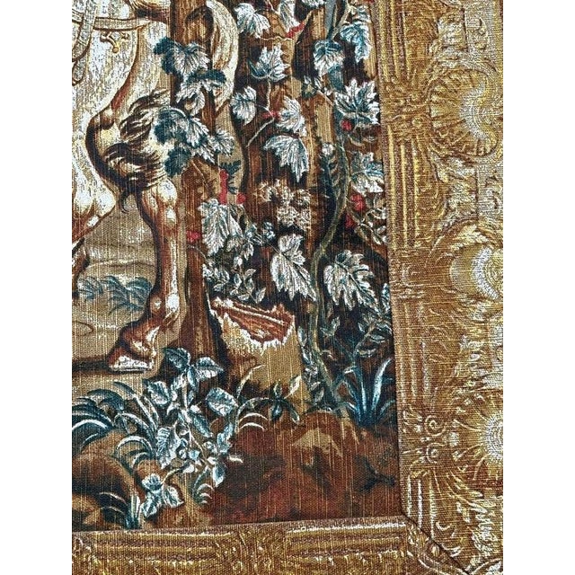 Vintage French Tapestry, 1970s For Sale - Image 14 of 18
