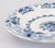 1940s Vintage Dutch Delft Faience Makkum Scalloped Lobed Floral Wall Charger Plate, Circa 1940 For Sale - Image 5 of 8
