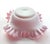 Glass 1940s Vintage Fenton “Peach Crest” Pink & Milk Glass Ruffled Crimped Bowl For Sale - Image 7 of 7