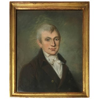 Early 19th Century Empire Period Portrait of a Gentleman For Sale
