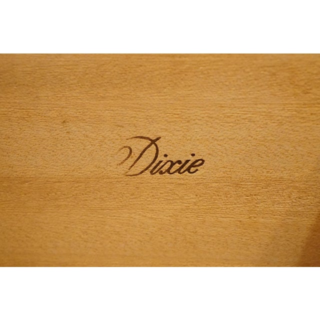 Brown Dixie Furniture Solid Cherry Country French Provincial 62" Triple Dresser 355-233 For Sale - Image 8 of 13