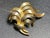 Trifari MCM Jewelry by Trifari Golden Cascade Swirl Earrings, Pair For Sale - Image 4 of 6