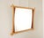 Custom Quality Mixed Wood Frame Wall Mirror, Signed and Dated 'Joe Stearns, 2013'