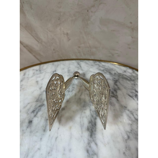 1950s Silver Metal Asparagus Tongs from Christofle, 1950s For Sale - Image 5 of 9