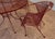 Metal Mid-Century Russell Woodard Grapevine Wrought Iron Patio Dining Set, 5 Pieces, C. 1950s For Sale - Image 7 of 17