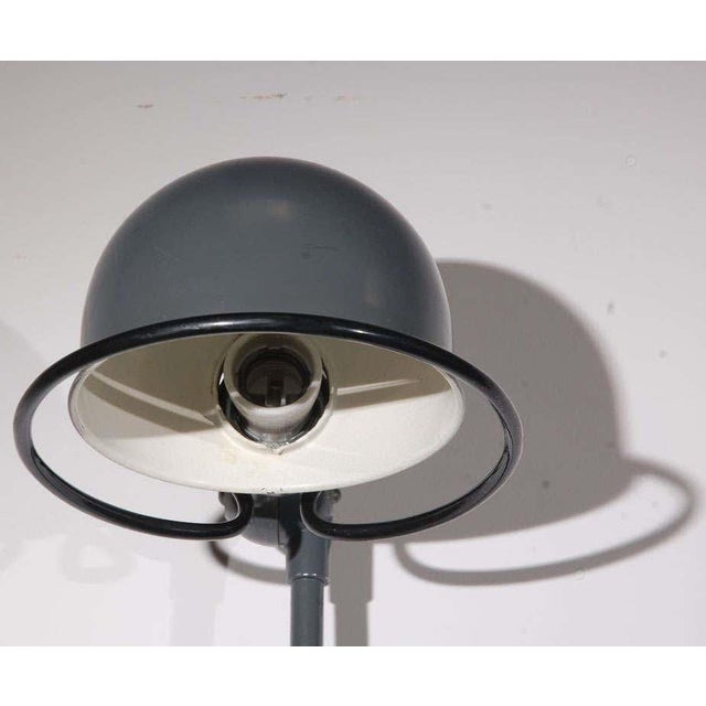 Industrial Vintage French Industrial Metal Lamp by Jean-Louis Domecq for Jielde Factory For Sale - Image 3 of 12