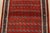 1980s Mahal Runner 3’9” X 10′ Red Wool Vintage Tribal Hand-Knotted Oriental Rug For Sale - Image 5 of 13