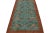 Mid-Century Modern Vintage Zeki Muren Rug in Teal, With Floral Patterns, From Rug & Kilim For Sale - Image 3 of 7