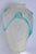 Archimede Seguso Style Scavo Corroso Art Glass Vase Frosted & Aqua Murano Glass For Sale In Miami - Image 6 of 16