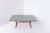 Italian Wooden Grey Glass Dining Table with Brass, 1950 For Sale - Image 4 of 16