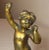 Victorian Antique Patinated Gilt Bronze Baby Boy Cupid Yawning Sculpture Statue Figure For Sale - Image 3 of 16