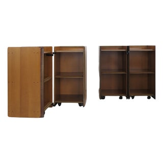 Artona Bedside Tables by Afra & Tobia Scarpa for Maxalto, Italy, 1970s, Set of 2 For Sale