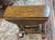 1940s Baker Barley Twist Diminutive Oak Drop Leaf Table For Sale In Philadelphia - Image 6 of 11