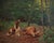 Robert Franz Curry, Chien et faon, Oil on Canvas For Sale - Image 10 of 10