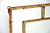 1970s Vintage Italian Gilt Metal Mirror, 1971 For Sale - Image 5 of 12