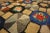 Textile 1920s Multi Grid Folk Art Antique American Hooked Rug 6'0" X 9'0" Woven Wool Carpet For Sale - Image 7 of 11