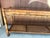 Drexel Heritage 1970s Drexel Heritage Sofa Console Table With Burled Wood Top and Caned Shelf For Sale - Image 4 of 10
